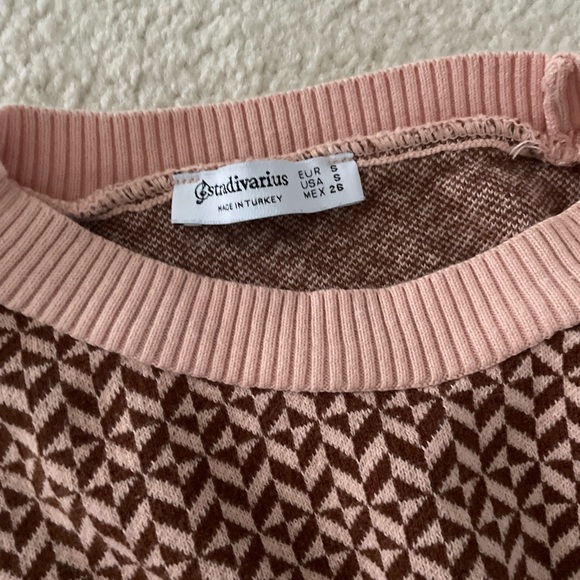 Stradivarius Cotton Knit Vest - Picture 2 of 5